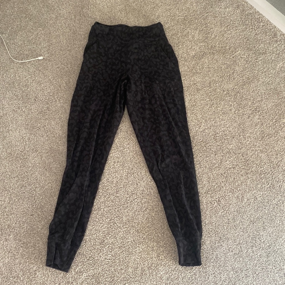 Lululemon cheetah print align joggers